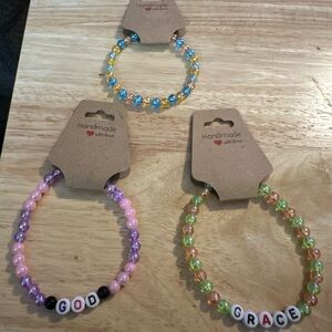 3 piece handmade bracelet set